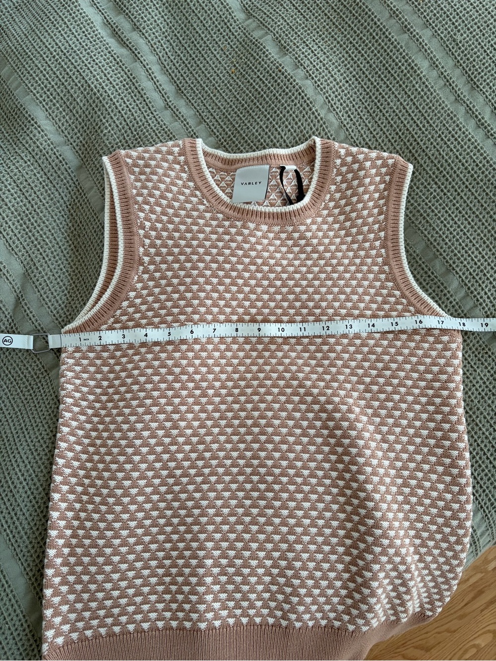 Varley Jenson Stitch Knit Tank size Small - Picture 5 of 7
